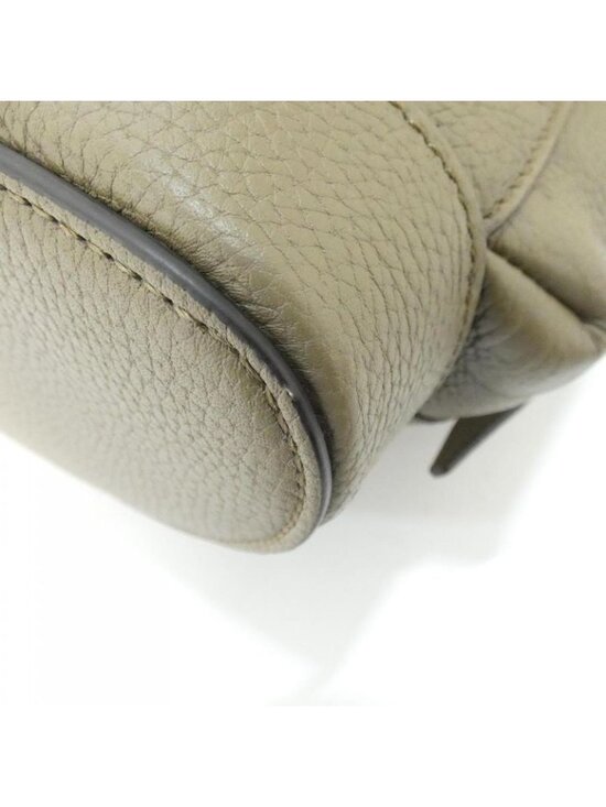 Gucci Backpack Leather Silver main image 5